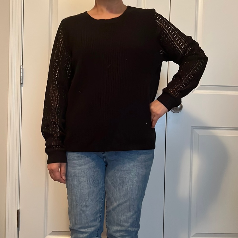 Club Monaco Black Sweater